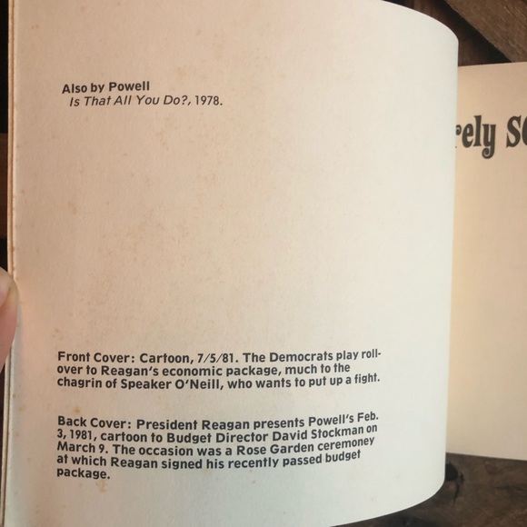 Editorial Cartoons by Powell book 1981 - Picture 2 of 6